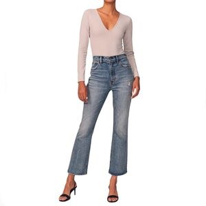 Abercrombie and Fitch The Kick Flare Ultra High Rise Jeans